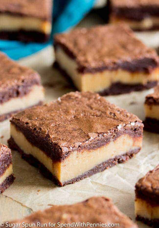 Chocolate & Peanut Butter Fudge Brownies: Perfect for Any Party